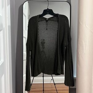 Express Dark Olive Women's Cardigan